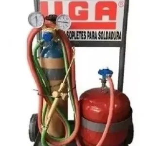 EQUIPO LIGA OXIGAS M3 GARRAFA 1kg OXIGENO 1/2m3