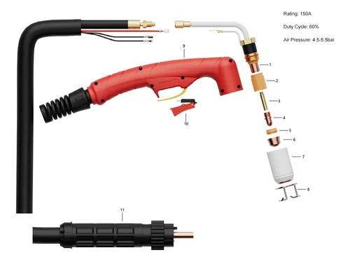 AISLANTE PLASMA CEBORA 150