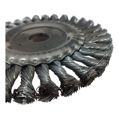 DISCO CEPILLO CIRCULAR TRENZADO FEMUCAL Ø4,5'' M14