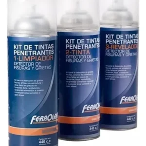 TINTAS PENETRANTES FERROLAN (KIT DE 3 AEROSOLES)