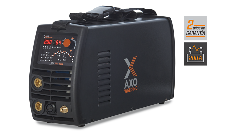 EQUIPO INVERTER TIG AXO X-TIG 2001 DC PULSE: imagen 1