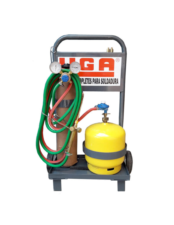 EQUIPO LIGA OXIGAS M3 GARRAFA 3kg OXIGENO 1m3