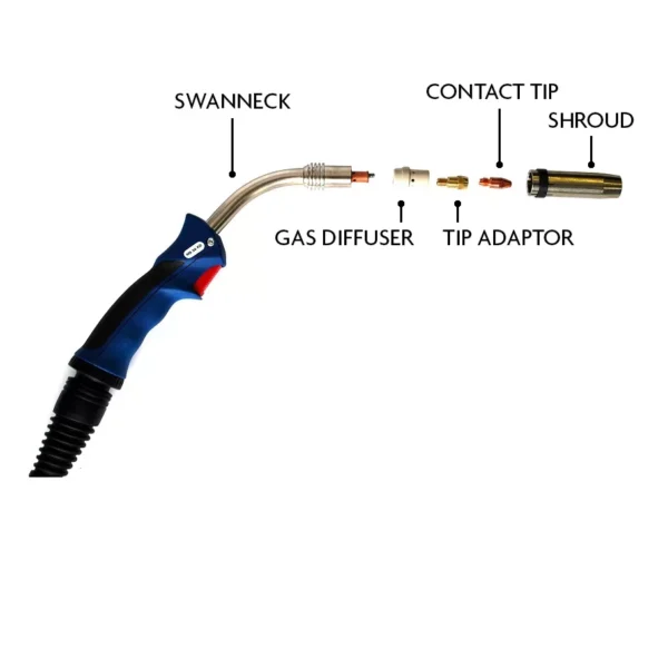 TUBO DE CONTACTO MIG 360/511 M8 Ø 1,2mm.