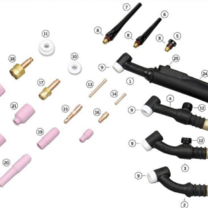 AISLANTE TIG WP-17/18/26 ADAPTADOR LENTE GAS