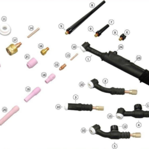 BUSA TIG WP-9 CERAMICA Nº4 Ø 1/4'' (6mm)