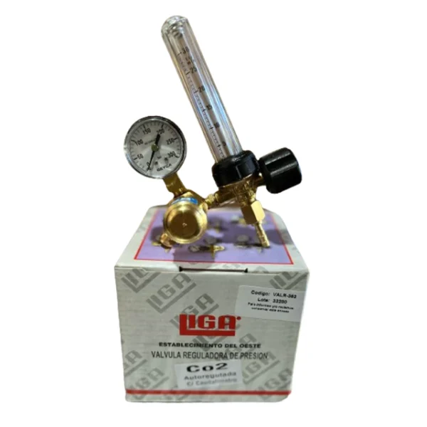 VALVULA AUTORREGULADA LIGA P/CO2 C/CAUDALIMETRO